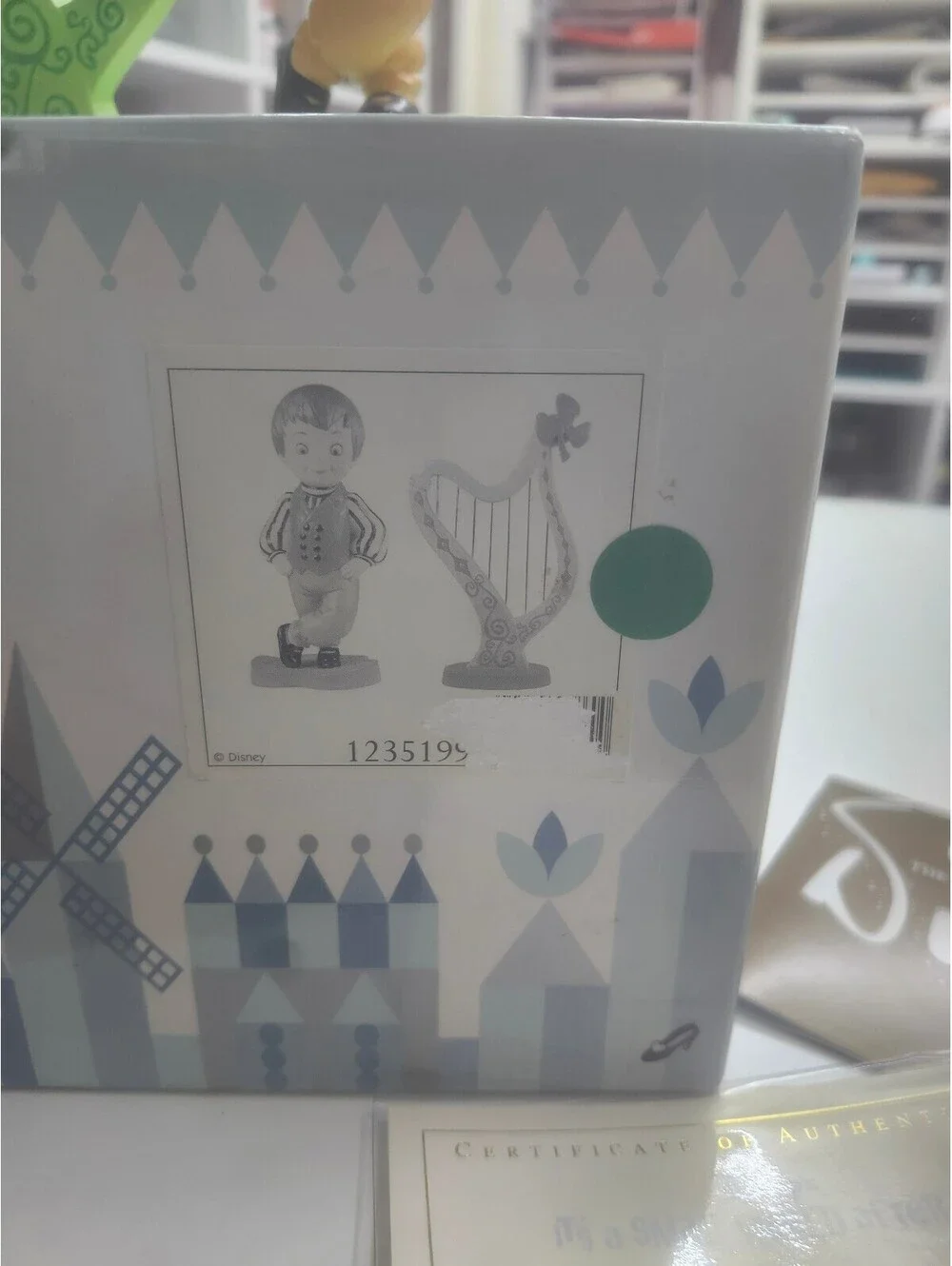 Irish Boy and Harp